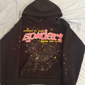 Spyder Black Graphic Hoodie